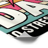 ステー州テスト先生テスト日なしストレスすべて ポスター (角)
