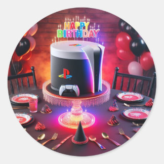 ステー遊ション5パーティーデザイン ラウンドシール