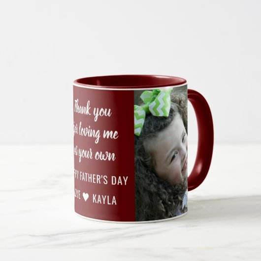 ステ最高のップダッドハッピーファザーズデイ2写真集 マグカップ (正面右)