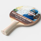 ステ最高のップパパエバ・ファザーズ・デイ2022ウッド・フォト 卓球ラケット (正面アングル)