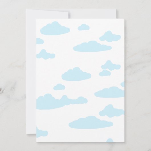 ストおもしろいークガールシンプルカモダンウト妊娠Anno 案内状 (裏面)