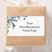 ストアのレストラン名ロゴ ラベル (インサイチュ)