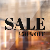 ストアモダンウインドウセール終了 ウィンドウサイン (シート2)