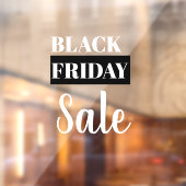 ストアモダンウインドウブラックフライデーセールのウィンドウの固定 ウィンドウサイン (シート2)