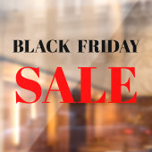 ストアモダンウインドウブラックフライデーセールのウィンドウの固定 ウィンドウサイン (シート2)