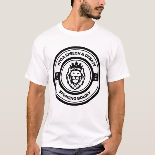 ストアライオンロゴ Tシャツ (正面)