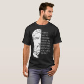 ストア主義エピテトスストア哲学引用文Visualiz Tシャツ (正面フル)