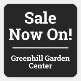 ストア名で今すぐ販売 スクエアシール