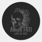 ストア哲学グレー翻訳ストア主義Am ラウンドシール (正面)