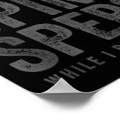 ストア哲学グレー翻訳ストイシズムDum Spi ポスター (角)