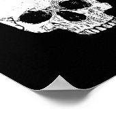 ストア哲学 Du Volentem Fata ドクロ ストア主義 Q ポスター (角)