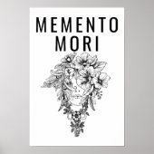 ストア哲学Memento Mori, Marcus Aurelius ポスター (正面)