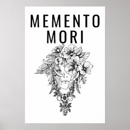 ストア哲学Memento Mori, Marcus Aurelius ポスター