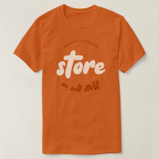 ストア - おもしろい一般的なストア名Tシャツ Tシャツ