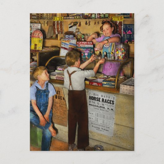 ストア – 私たちの両方のためのキャンディ1940 ポストカード (正面)