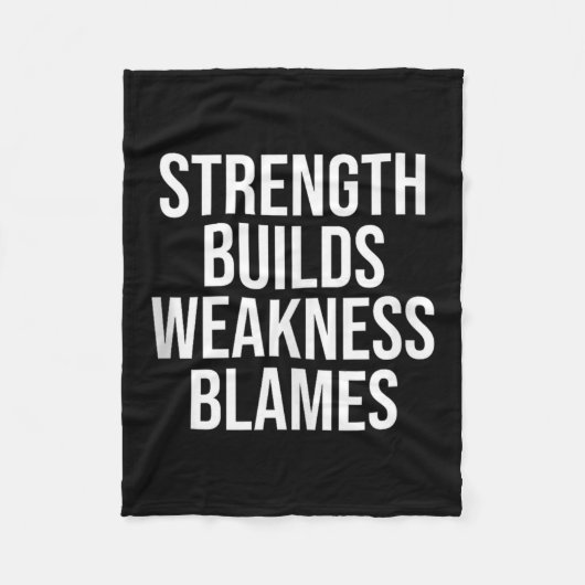 ストイやる気を起こさせるム親和型タンクTのことわざ フリースブランケット (正面)