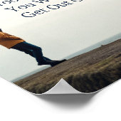 ストイシズムのウォールアートやる気を起こさせる引用文ポスター ポスター (角)