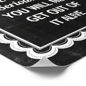 ストイシズムのウォールアートやる気を起こさせる引用文ポスター ポスター (角)