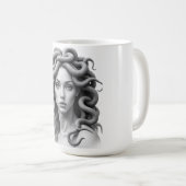 ストイックなメドゥーサ コーヒーマグカップ (正面右)