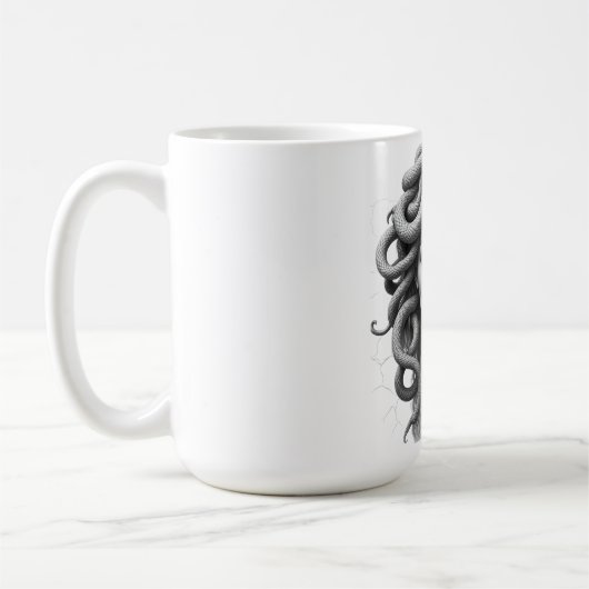 ストイックなメドゥーサ コーヒーマグカップ (左)
