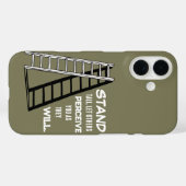 ストイックな名言 iPhone iPad カバー (裏面 (横))