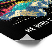 ストイックセネカフィロソパー引用文ブレイブフリーストイシズム ポスター (角)