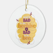 ストイックマルカスアウレリウス蜂の巣箱オーナメントに悪い セラミックオーナメント (左)