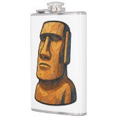 ストイックモアイ古代の態度 フラスク (左)