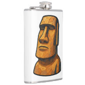 ストイックモアイ古代の態度 フラスク (右)