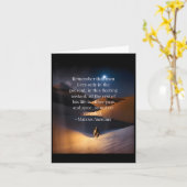 ストイック瞑想引用文 カード (黄色い花)