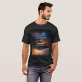 ストイック瞑想引用文 Tシャツ (正面フル)