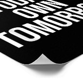 ストイック知恵と強さの動機引用文 ポスター (角)