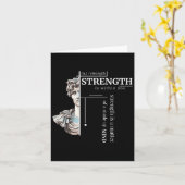 ストイック規律前向き哲学マインドセットStren カード (黄色い花)