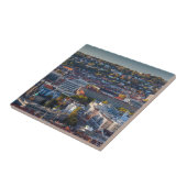 ストゥットガルトの高架都市景観 タイル (側面)