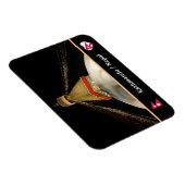 ストゥーパブダナート、カトマンズ夜 – ネパール マグネット (右側)