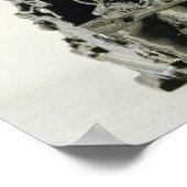 ストゥーパ、パラ、ナランダ、ビハール（ブロンズ） ポスター (角)