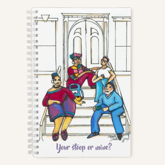 ストゥープ・ストーリーズ・ジャーナル ノートブック (正面)