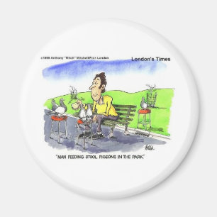 ストゥール・ピージョンズ 楽しいギフトTシャツとコレクターズアイテム マグネット