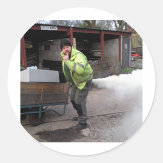 ストゥー語FARTロール ラウンドシール