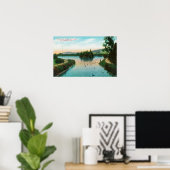 ストウェ湖のビューアットゴールデンゲートパーク ポスター (ホームオフィス)