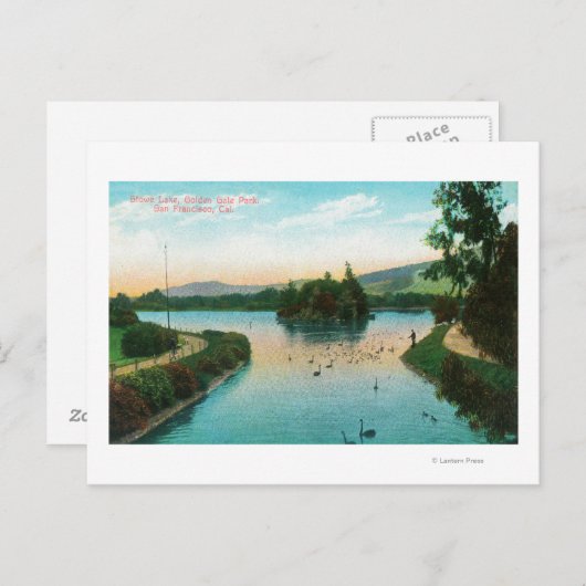 ストウェ湖のビューアットゴールデンゲートパーク ポストカード (正面/裏面)