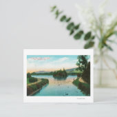 ストウェ湖のビューアットゴールデンゲートパーク ポストカード (スタンド正面)