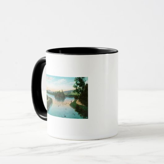 ストウェ湖のビューアットゴールデンゲートパーク マグカップ (正面左)