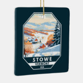 ストウエバーモントウィンターヴィンテージ セラミックオーナメント (右)