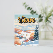 ストウエバーモントウィンターヴィンテージ ポストカード (スタンド正面)