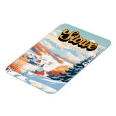 ストウエバーモントウィンターヴィンテージ マグネット (左側)