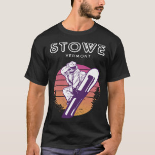 ストウエバーモントレトロスノーボーダー Tシャツ