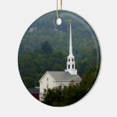 ストウコミュニティチャーチラウンドオーナメント セラミックオーナメント (左)