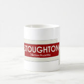 ストウトンマサチューセッツのメモリーズマグ コーヒーマグカップ (中央)