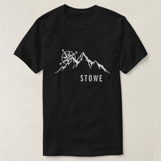 ストウバーモントスキーTシャツ Tシャツ (デザイン正面)